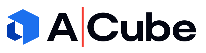 A cube logo